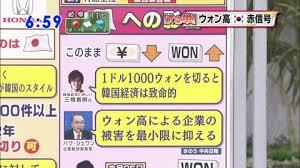 危険水域 ウォンドルレート